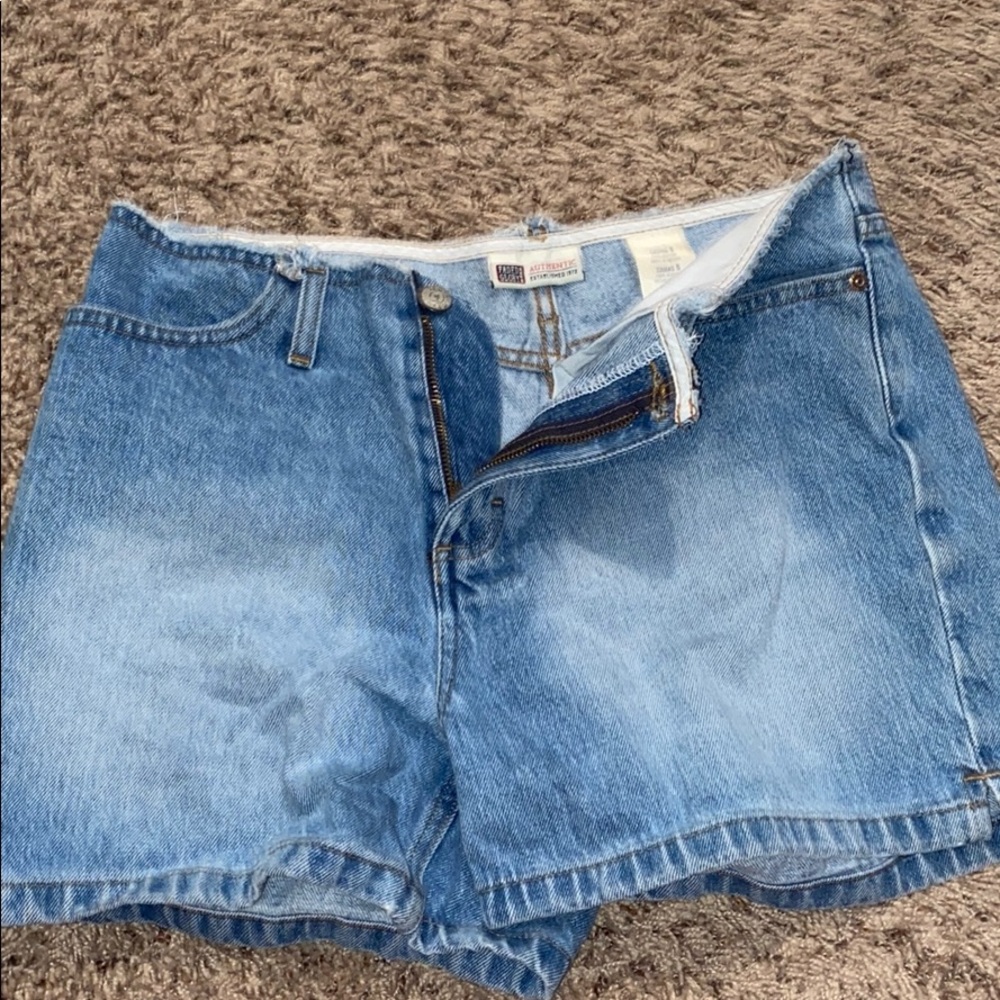 faded glory jeans shorts size 8